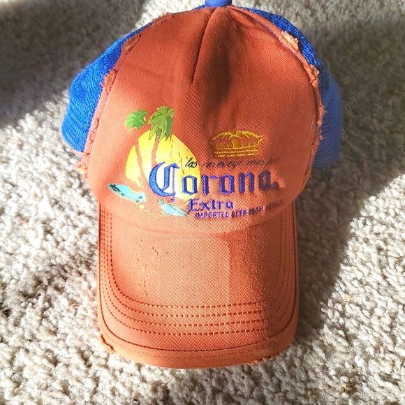 Trucker Style Corona Hat With Bottle Opener - Picture 1 of 11